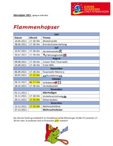 Dienstplan 03-2021-001